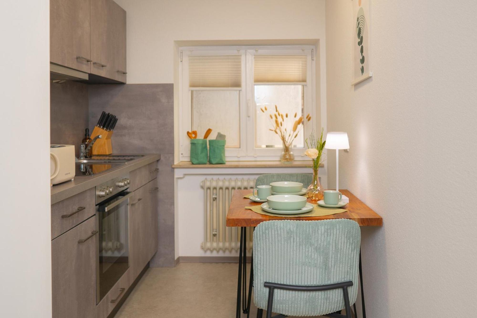 Einzigartiges Scandi Apartment - Innenstadt Mit Parkplatz, Balkon & Wlan - Perfekt Fuer Radfahrer Riedlingen Dış mekan fotoğraf