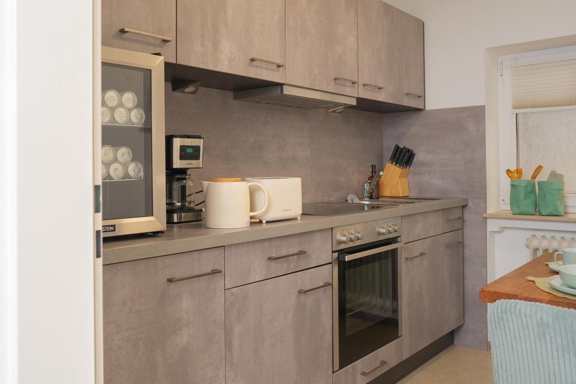 Einzigartiges Scandi Apartment - Innenstadt Mit Parkplatz, Balkon & Wlan - Perfekt Fuer Radfahrer Riedlingen Dış mekan fotoğraf